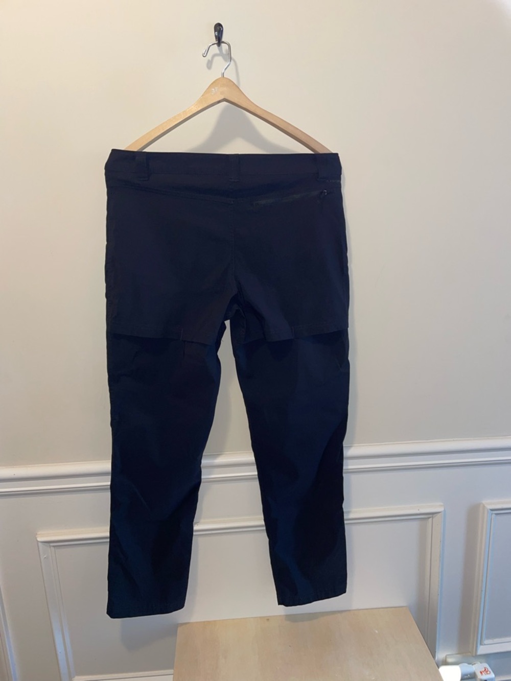 North Face 34 Black NF0A7V3B Retrac Tech III Zip Pocket Mens Cargo Pants - Picture 15 of 15